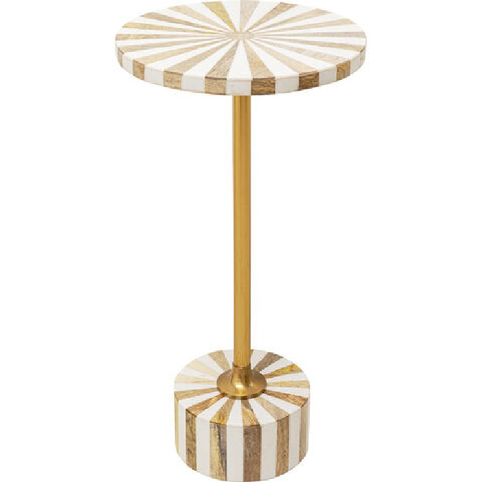 living/coffee-tables/kare-side-table-domero-cirque-gold-white-ø25cm