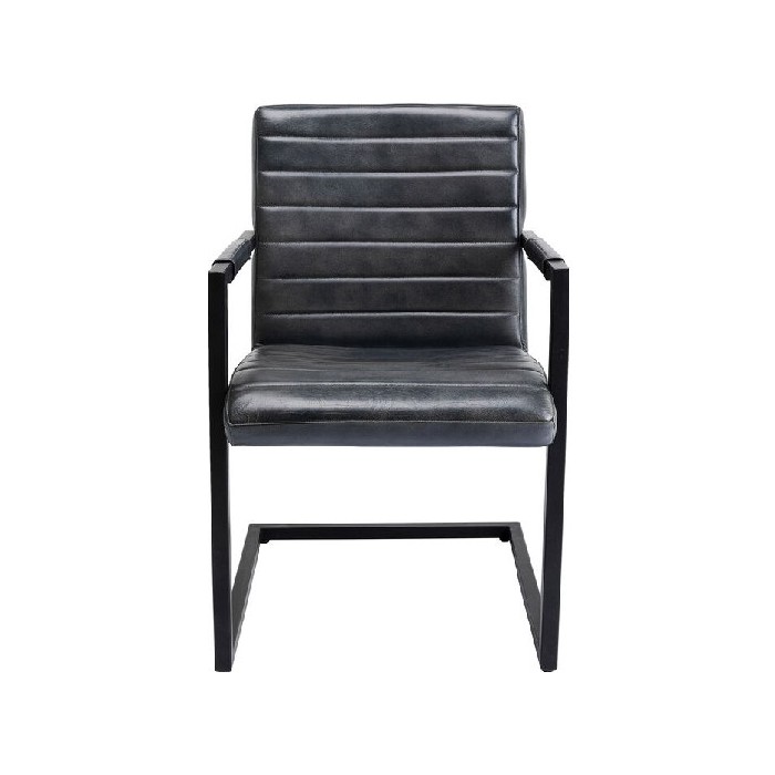 dining/dining-chairs/promo-kare-cantilever-armchair-lola-leather-black