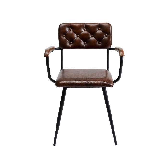 dining/dining-chairs/kare-chair-with-armrest-salsa-leather-brown-last-one-on-display