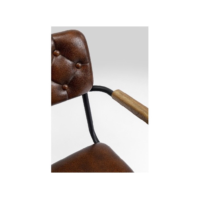 dining/dining-chairs/kare-chair-with-armrest-salsa-leather-brown-last-one-on-display