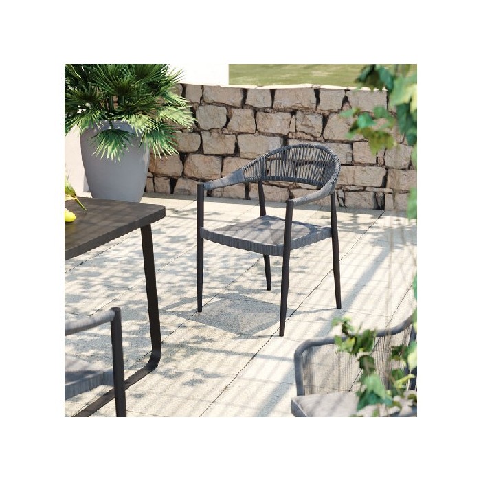 outdoor/chairs-deckchairs/kare-chair-with-armrest-palma-grey