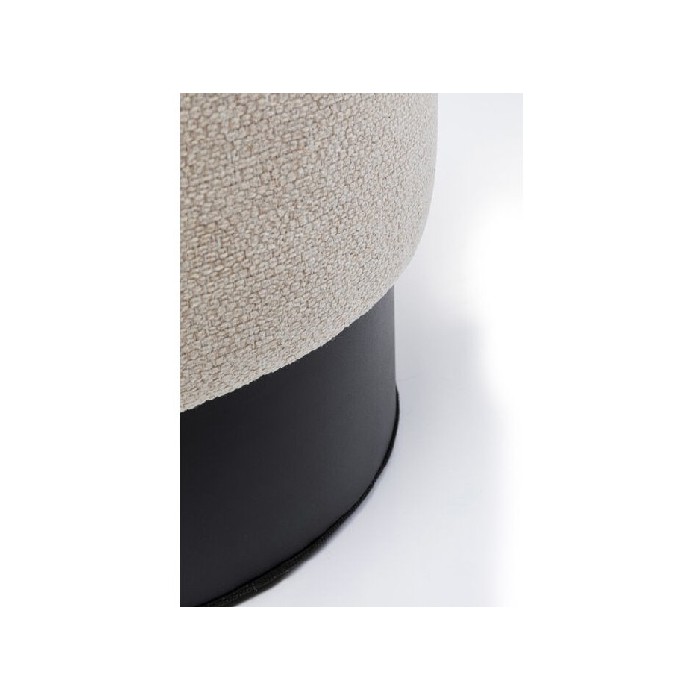 living/seating-accents/kare-stool-cherry-cream-black-ø36cm