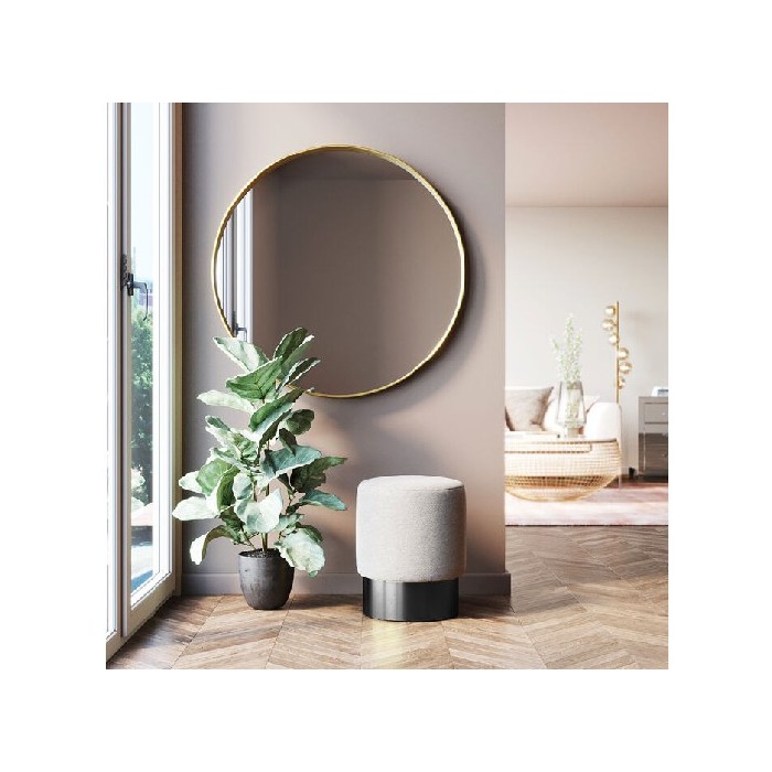 living/seating-accents/kare-stool-cherry-cream-black-ø36cm
