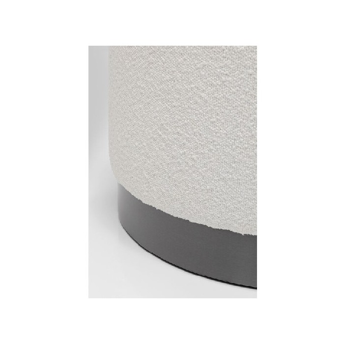living/seating-accents/kare-stool-cherry-boucle-creme-smoke-ø55cm