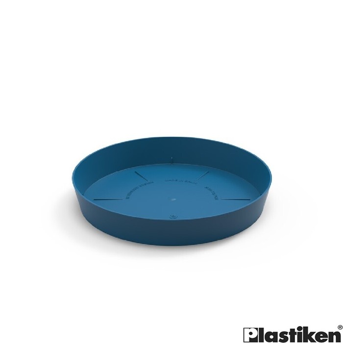 gardening/pots-planters-troughs/plastiken-tes-round-plate-navy-blue-diameter-20cm