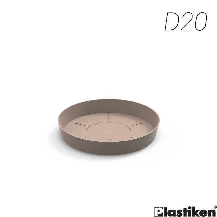 gardening/pots-planters-troughs/plastiken-tes-round-saucer-diameter-20cm-taupe