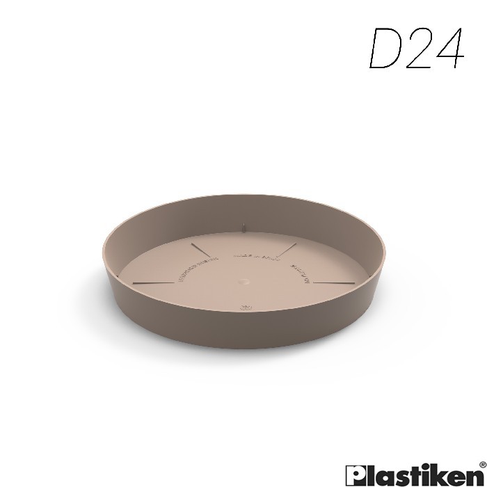 gardening/pots-planters-troughs/plastiken-tes-round-saucer-diameter-24cm-taupe