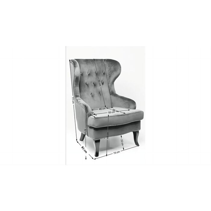 sofas/designer-armchairs/kare-armchair-granny-–-blue-–-87827