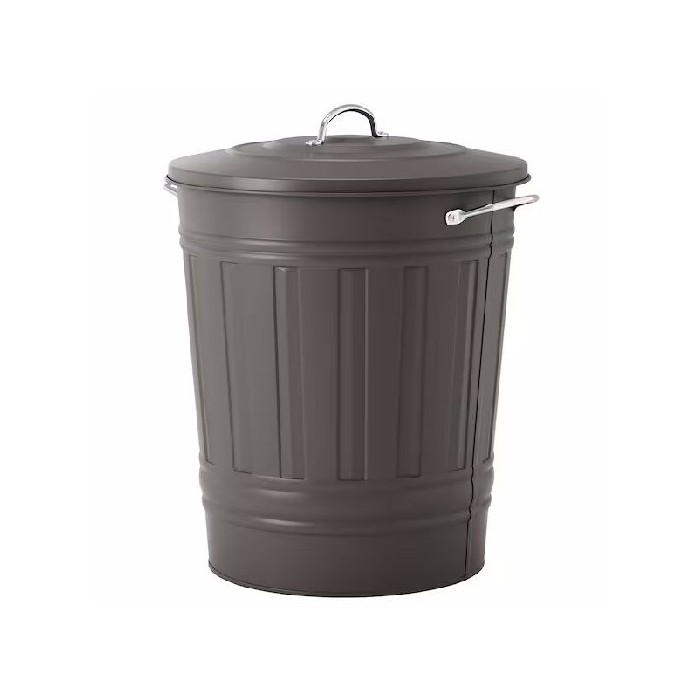 household-goods/bins-liners/ikea-knodd-bin-with-lid-grey-40litres