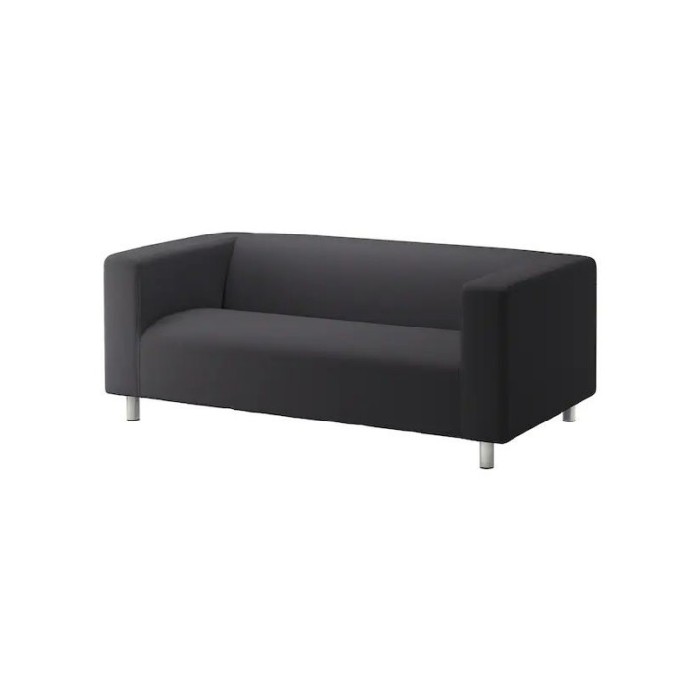 home-textiles/sofa-armchair-chair-covers/ikea-klippan-cover-for-two-seat-sofa-kabusa-dark-gray