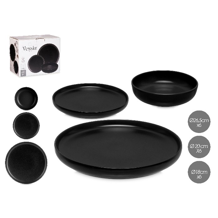 tableware/plates-bowls/promo-set-18-pcs-stoneware-dinnerware-black