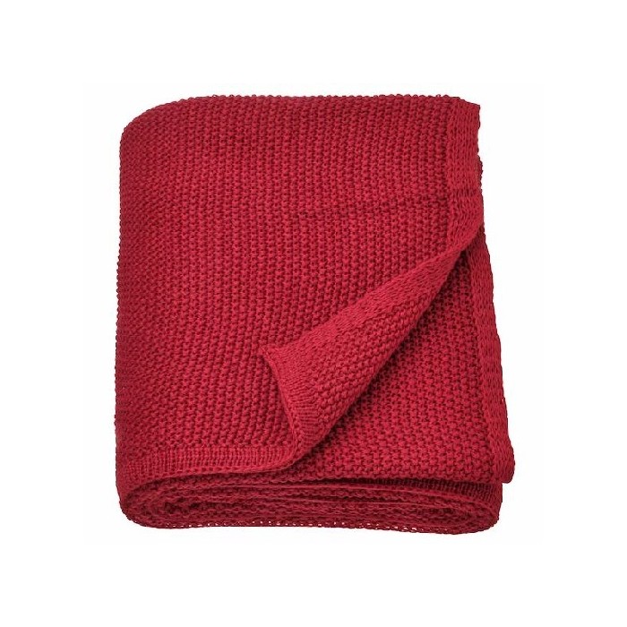 home-textiles/blankets-throws/ikea-humlemott-throw-dark-red-130cm-x-170cm