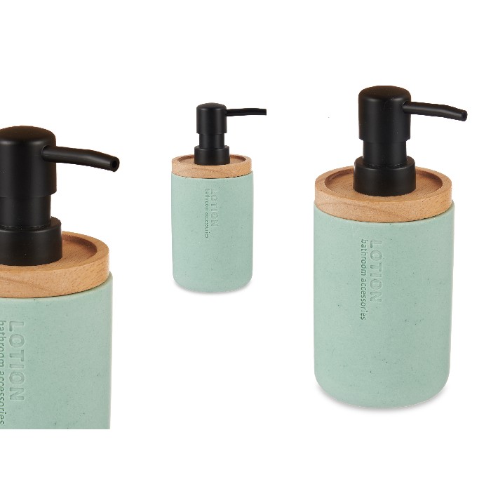 bathrooms/sink-accessories/promo-resin-dispenser-with-bamboo-mint