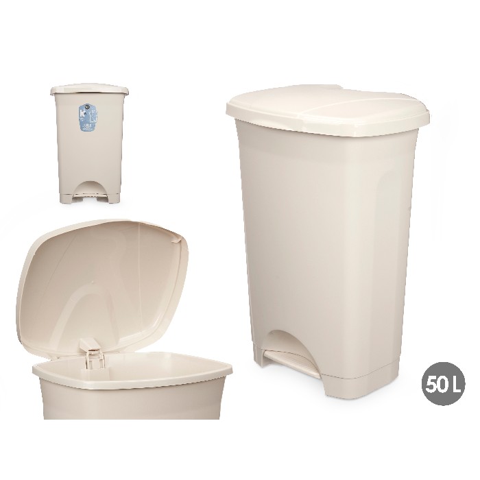 household-goods/bins-liners/promo-plastic-pedal-bin-50l-beige