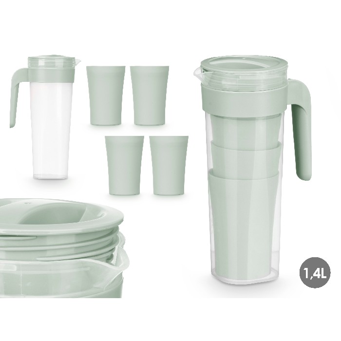 tableware/mugs-cups/promo-set-of-4-cups-green-14l