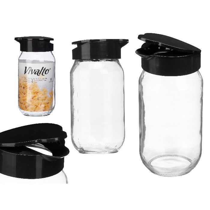 kitchenware/food-storage/promo-glass-jar-dispenser-1l-black