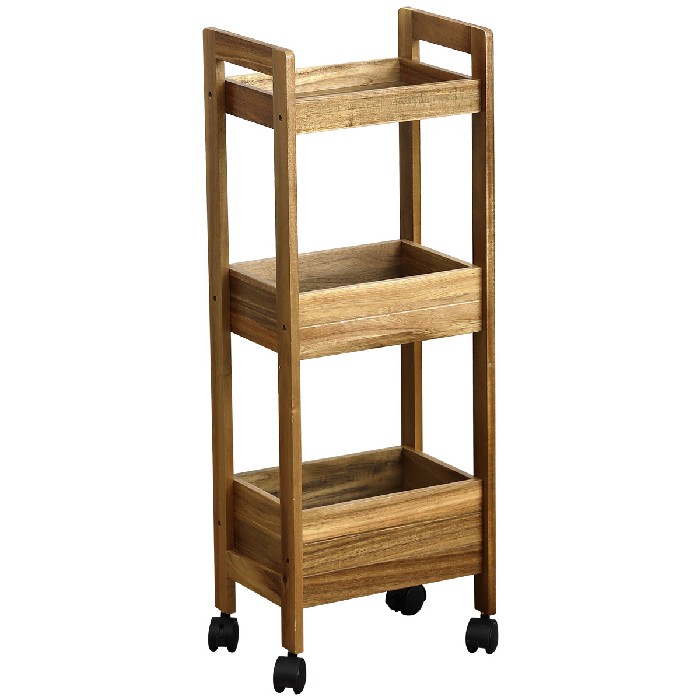 bathrooms/bathroom-storage-shelving/tendance-acacia-trolley-3-shelves