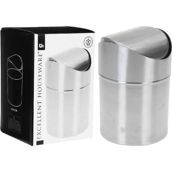 kitchenware/miscellaneous-kitchenware/stainless-steel-15l-small-recycling-bin-swing-lid