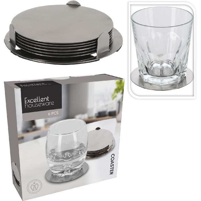 tableware/placemats-coasters-trivets/excellent-houseware-coaster-set-6-piece-in-holder