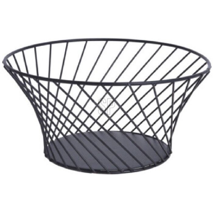 tableware/centrepieces-fruit-bowls/fruit-basket-steel-black-diameter-26cm