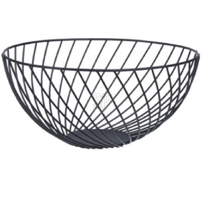 tableware/centrepieces-fruit-bowls/fruit-basket-steel-black-diameter-25cm