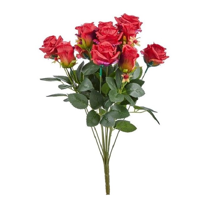 home-decor/artificial-plants-flowers/rose-bush-x-13-red