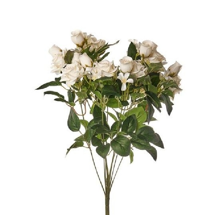 home-decor/artificial-plants-flowers/mini-roses-bush-x-11-white