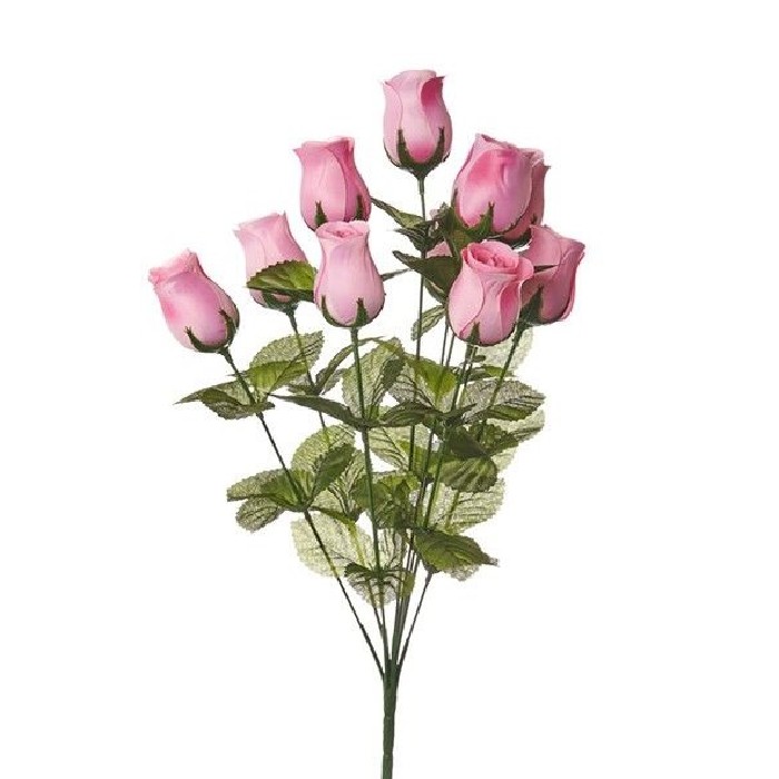 home-decor/artificial-plants-flowers/rose-bud-bush-x-10-pink