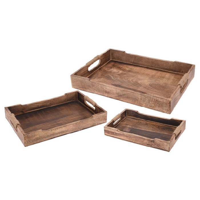 tableware/miscellaneous-tableware/mango-wood-serving-trays-set-of-3-pieces