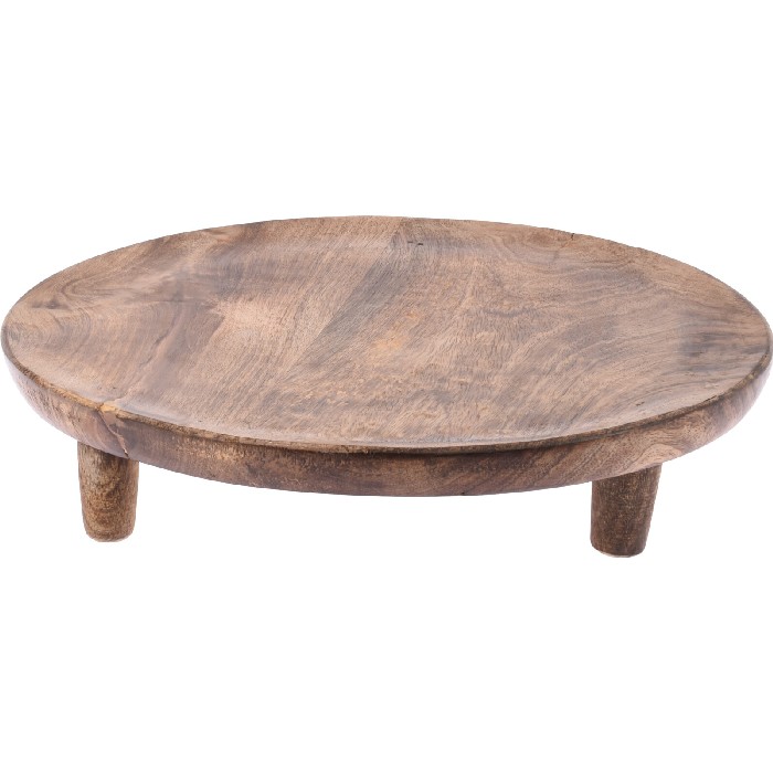 tableware/serveware/tray-round-30cm-mango-wood-burn