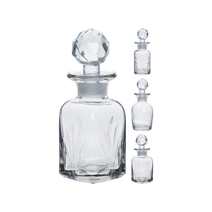 tableware/carafes-jugs-bottles/glass-decanter-12cm-3-assorted-designs