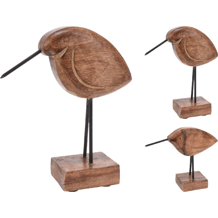 home-decor/decorative-ornaments/bird-on-base-mango-wood-2-assorted