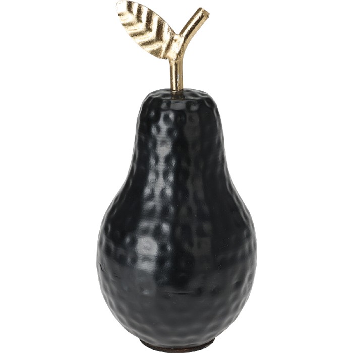 home-decor/decorative-ornaments/apple-and-pear-235cm-blackgold-aluminium-2-assorted