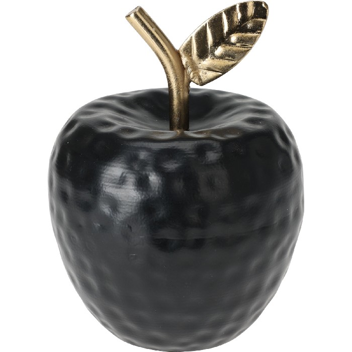 home-decor/decorative-ornaments/apple-and-pear-235cm-blackgold-aluminium-2-assorted