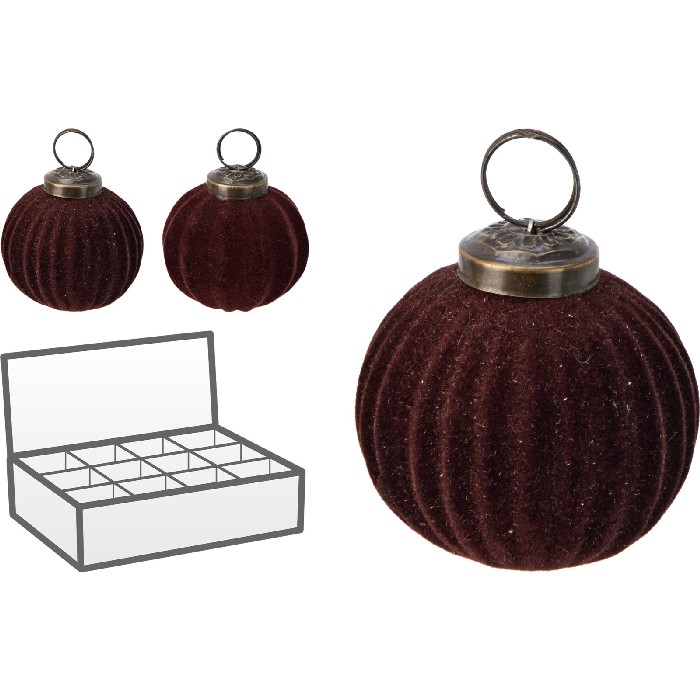 christmas/baubles/christmas-ball-–-80mm-ribbed-brown