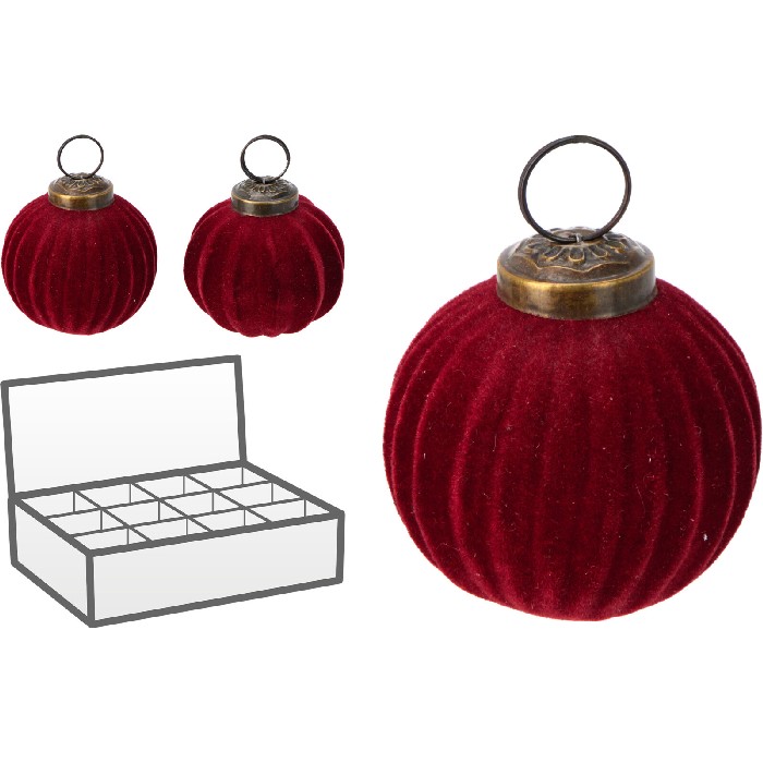 christmas/baubles/christmas-ball-–-80mm-ribbed-red