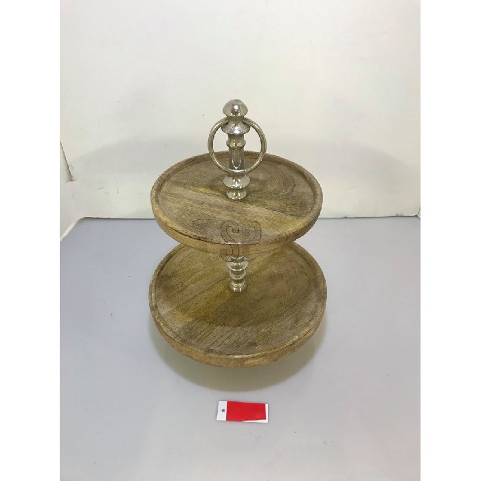 tableware/serveware/etagere-2-layer-36cm-wood-f7