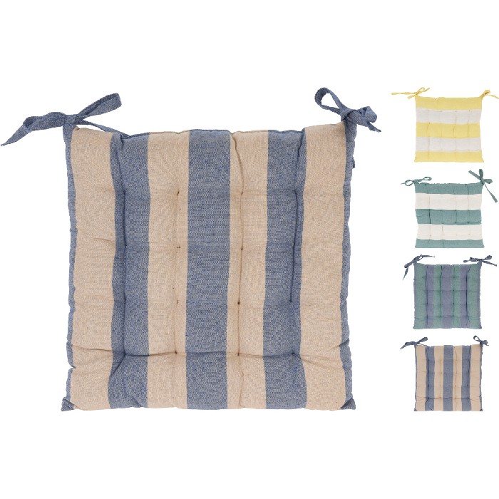 kitchenware/kitchen-textiles/chair-pad-40cm-x-40cm-stripes-4-assorted