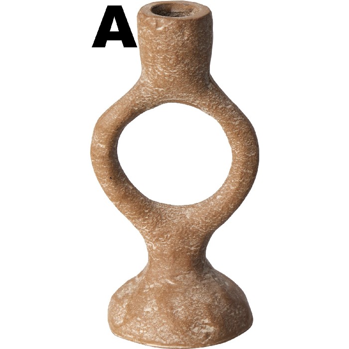 home-decor/candle-holders-lanterns/candle-holder-–-aluminium-brown-finish-3-assorted