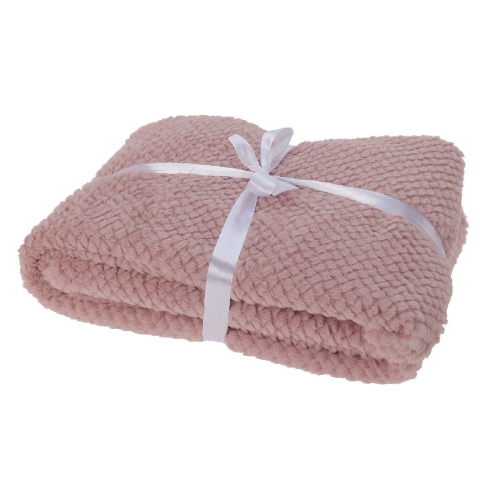 home-textiles/blankets-throws/plaid-fleece-130cm-x-160cm-pink