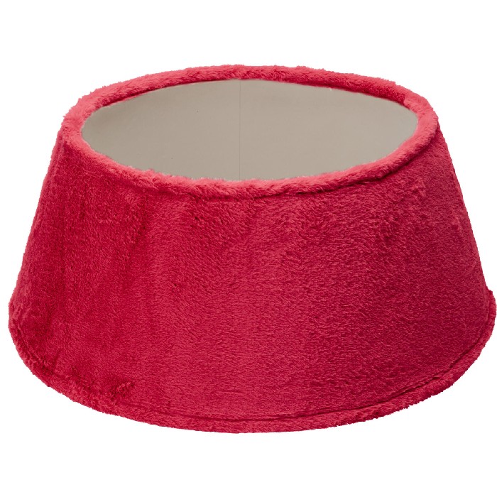 christmas/christmas-trees/faux-fur-christmas-tree-skirt-red-55cm
