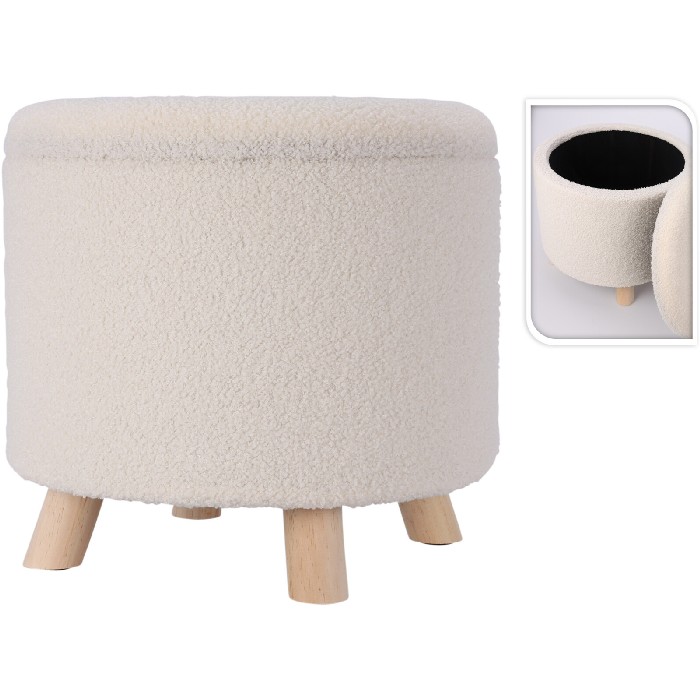 living/seating-accents/storage-stool-teddy-40cm-white