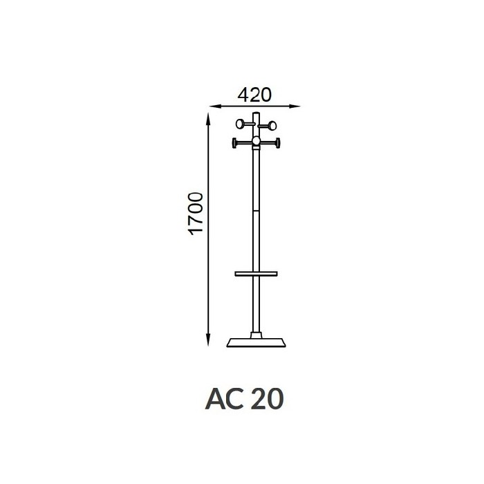 household-goods/coat-umbrella-racks/coat-hanger-chrome-pole-frame