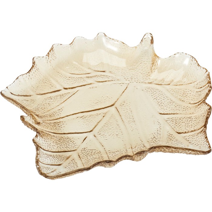 tableware/serveware/leaf-plate-–-glass-26cm-3-assorted-colours