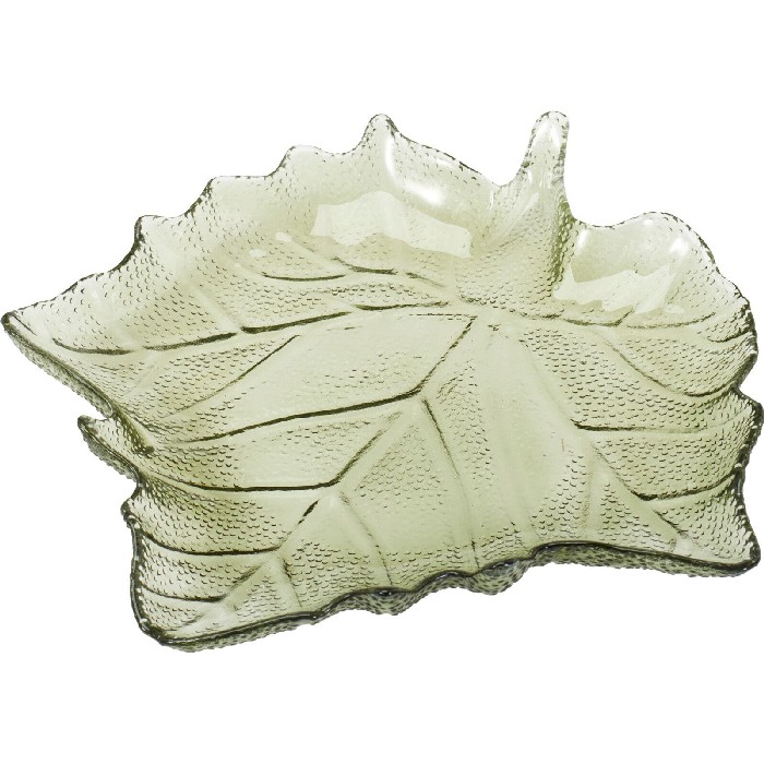 tableware/serveware/leaf-plate-–-glass-26cm-3-assorted-colours