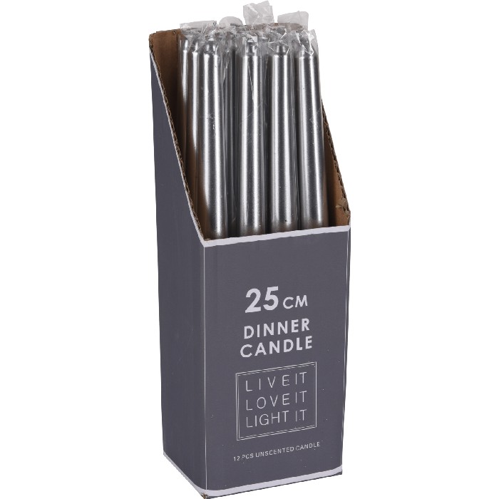 home-decor/candles-home-fragrance/dinner-candle-silver-25cm