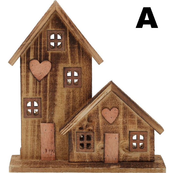 christmas/cribs-villages/christmas-house-with-led-–-28cm-brown-2-assorted-designs