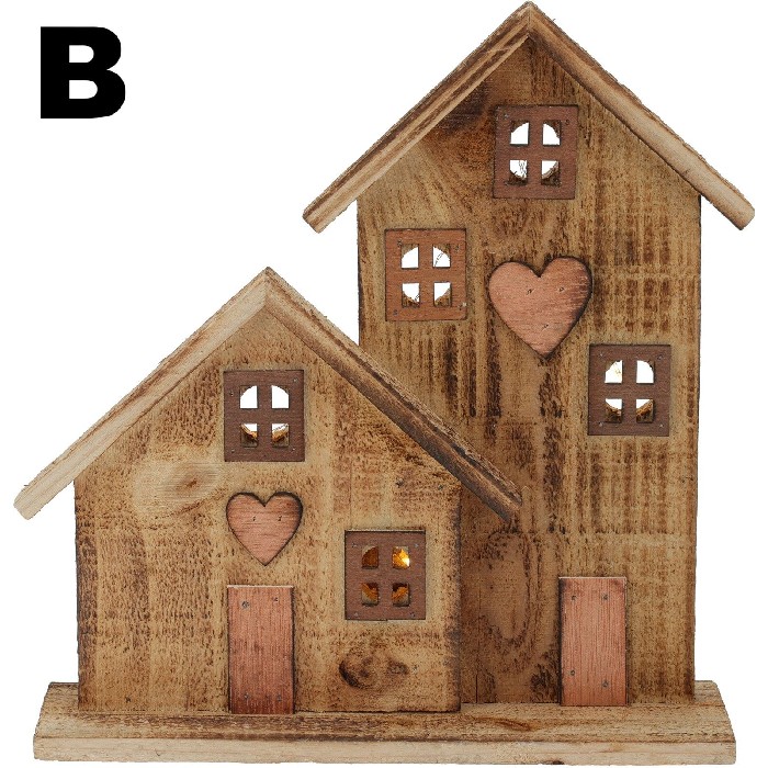 christmas/cribs-villages/christmas-house-with-led-–-28cm-brown-2-assorted-designs