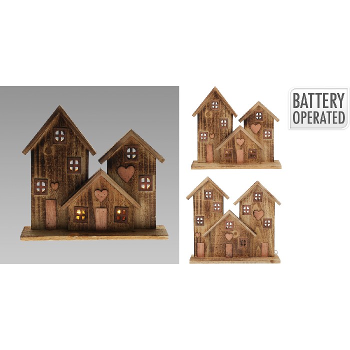 christmas/cribs-villages/christmas-house-with-led-–-29cm-brown-2-assorted-designs