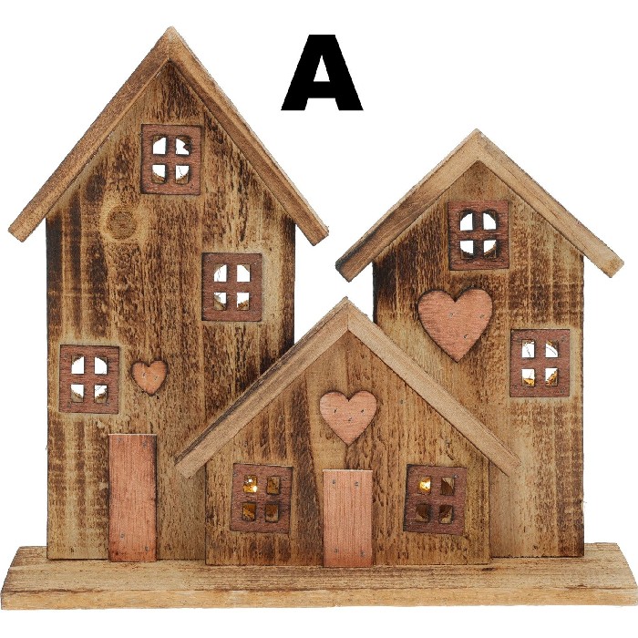 christmas/cribs-villages/christmas-house-with-led-–-29cm-brown-2-assorted-designs